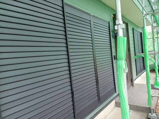 館林市 屋根外壁塗装工事 雨戸 お客様の声 ミヤケン