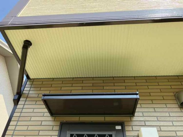 太田市 外壁塗装 軒裏天井 1年点検