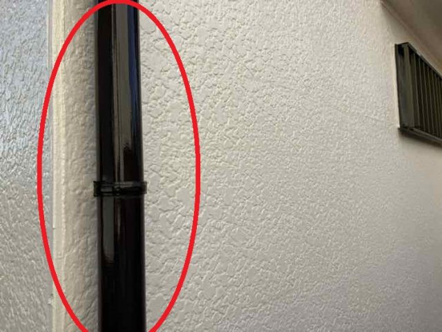 太田市 外壁塗装 低汚染遮熱シリコン 雨樋 1年点検