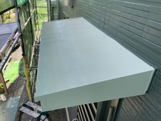 太田市 外壁塗装工事 庇屋根 お客様の声 ミヤケン