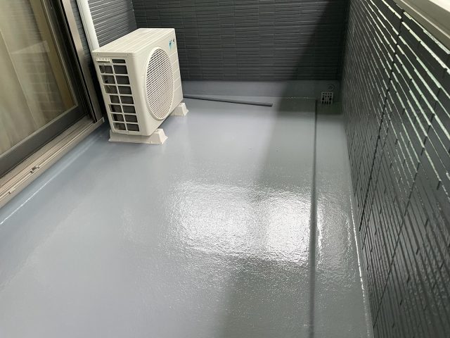 太田市 外壁塗装工事 ベランダ お客様の声 ミヤケン