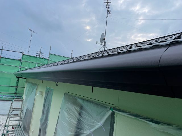 太田市 屋根外壁塗装工事 雨樋 お客様の声 ミヤケン
