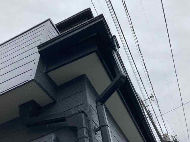 前橋市 外壁塗装工事 軒裏天井1年点検 ミヤケン