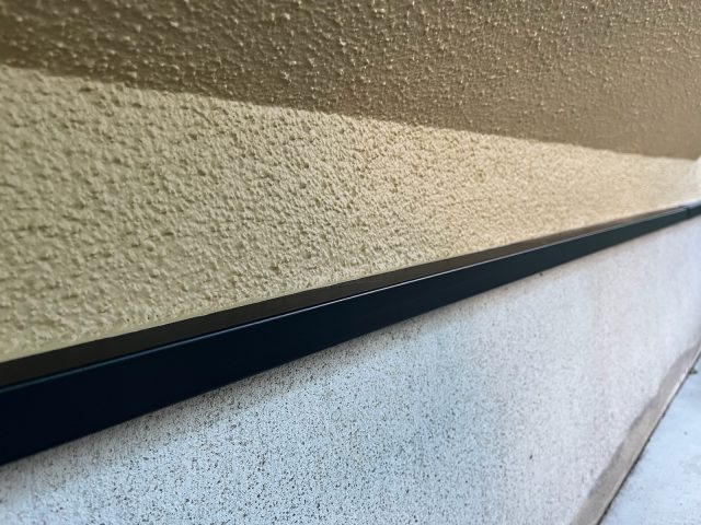 前橋市 外壁塗装工事 水切り完了 お客様の声 ミヤケン