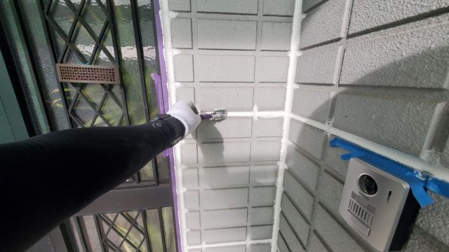 邑楽郡 外壁塗装工事 コーキング ヘラ押さえ お客様の声 ミヤケン