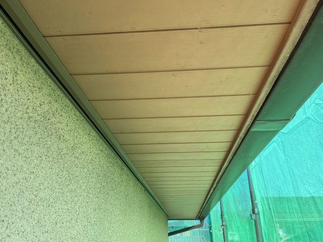 前橋市 外壁塗装工事 劣化症状 軒裏天井 お客様の声 ミヤケン
