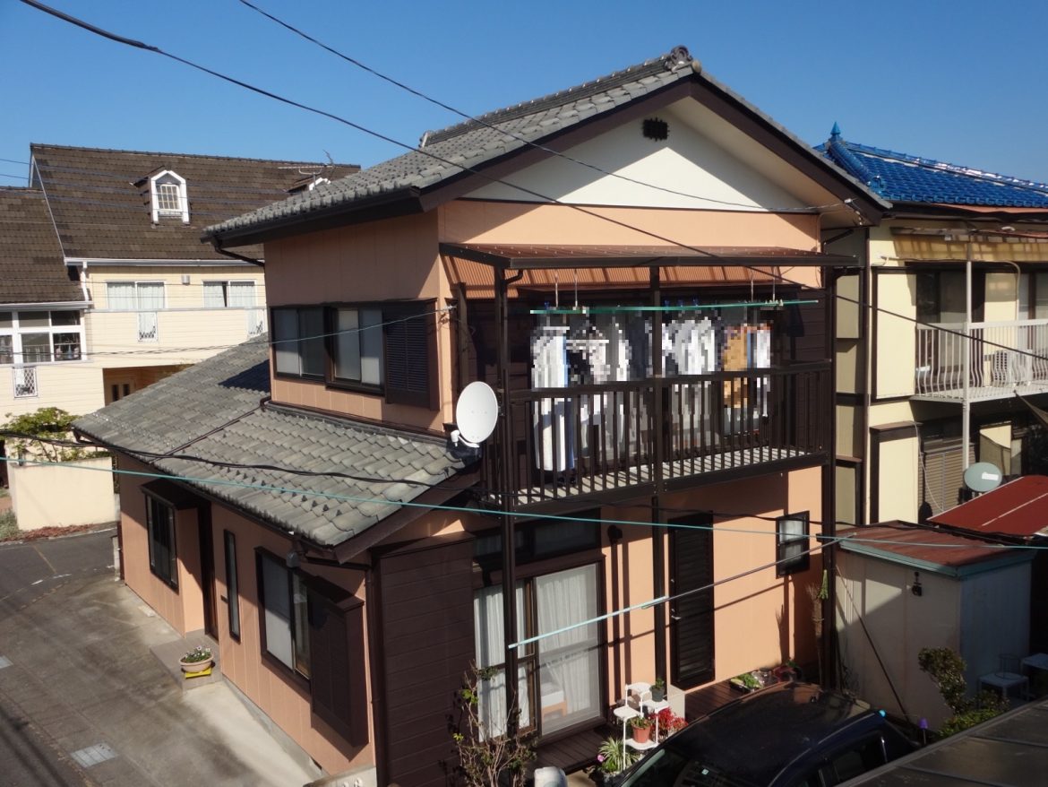 前橋市 外壁塗装工事 前橋補助金 施工後全体写真 お客様の声 ミヤケン