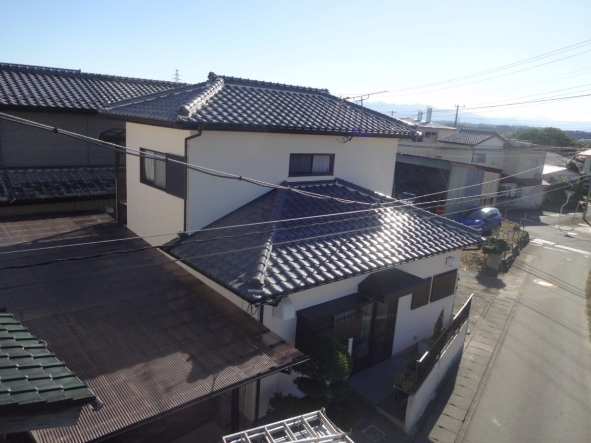 高崎市 屋根外壁塗装工事 施工後 お客様の声 ミヤケン