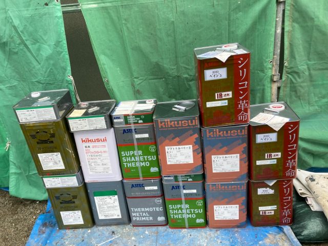高崎市 屋根外壁塗装工事 材料一式 お客様の声 ミヤケン
