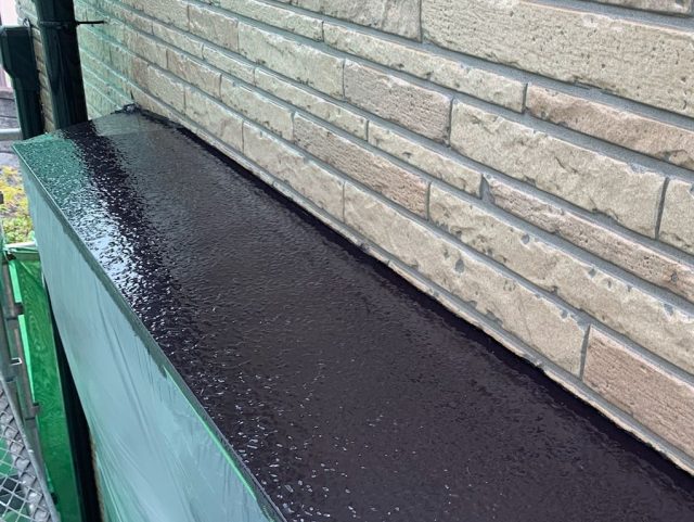 前橋市 外壁塗装工事 庇屋根完了 お客様の声 ミヤケン