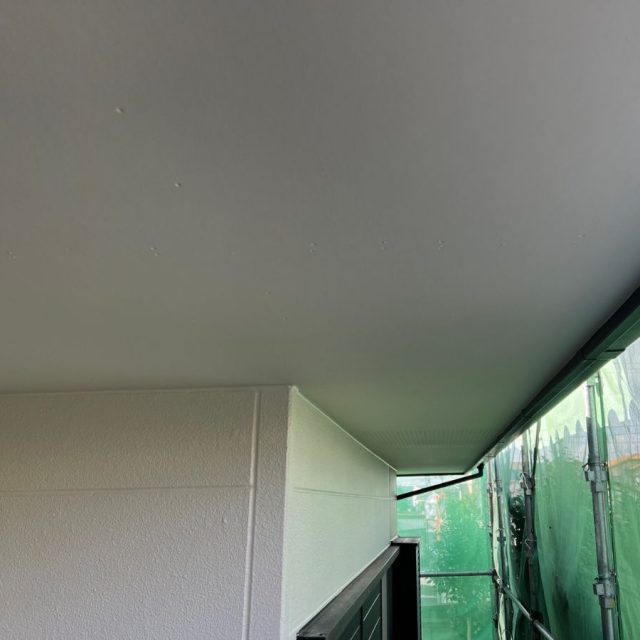 邑楽郡 外壁塗装工事 軒裏天井完了 お客様の声 ミヤケン