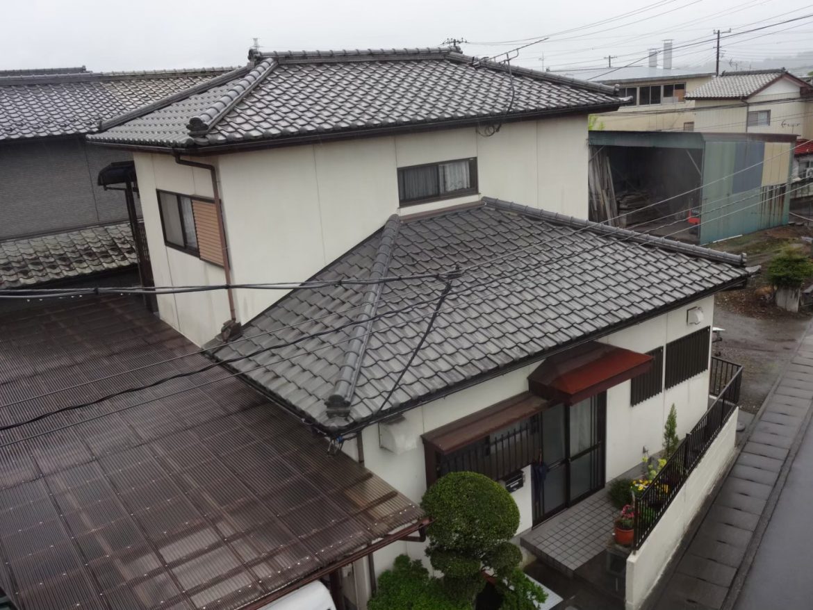 高崎市 屋根外壁塗装工事 施工前 お客様の声 ミヤケン