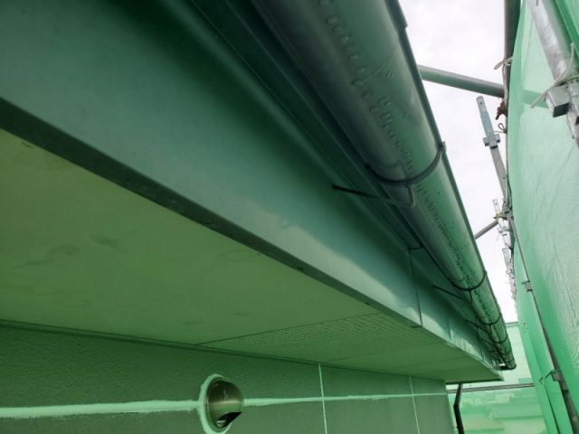 前橋市 外壁塗装工事 外壁 雨樋 破風板 完了 お客様の声 ミヤケン
