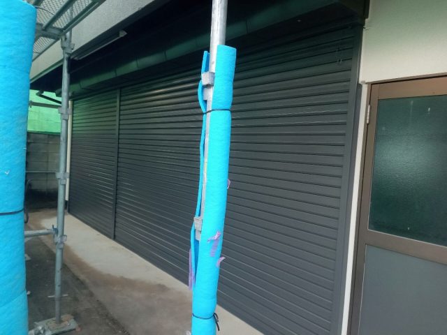 前橋市 外壁塗装工事 シャッター施工後 お客様の声 ミヤケン