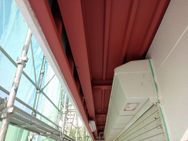 前橋市 外壁塗装工事 軒裏天井施工後 お客様の声 ミヤケン