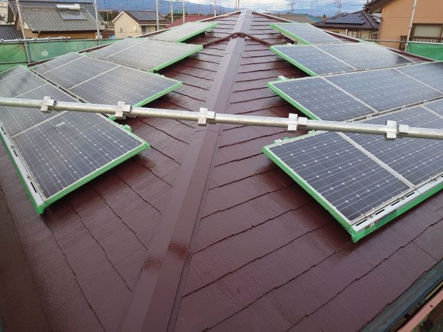 高崎市 屋根外壁塗装工事 施工後屋根写真 お客様の声 ミヤケン