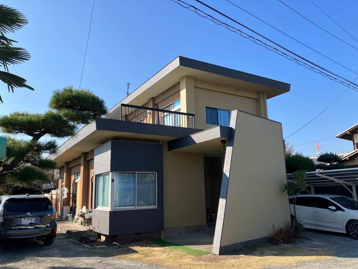 前橋市元総社町N様 一部外壁塗装工事 ｜株式会社ミヤケン 