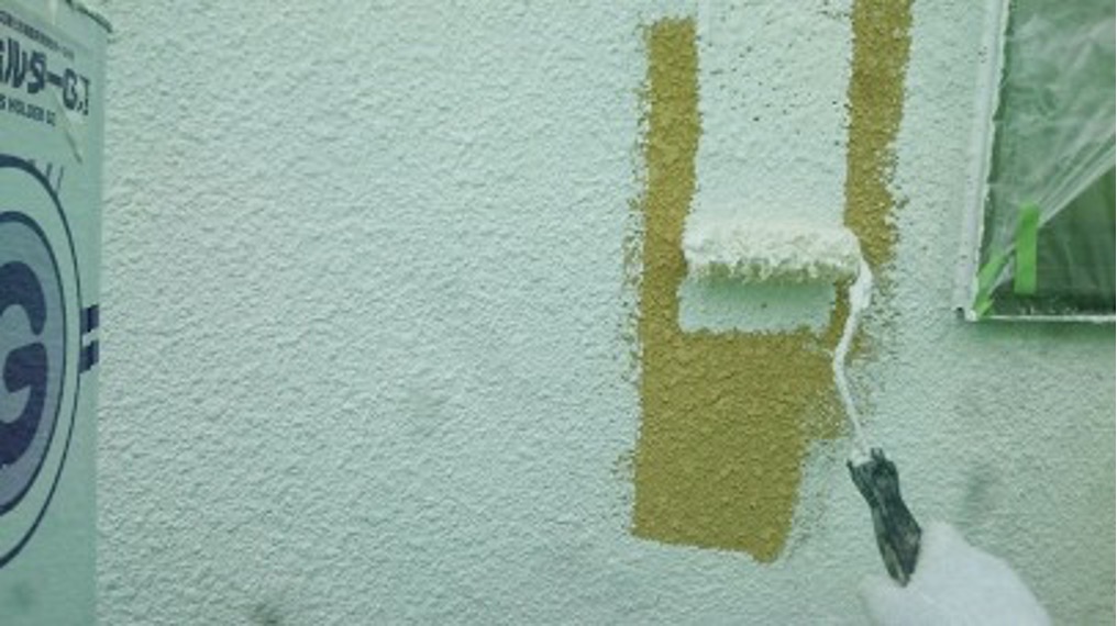 スタッコ外壁塗り替え施工事例