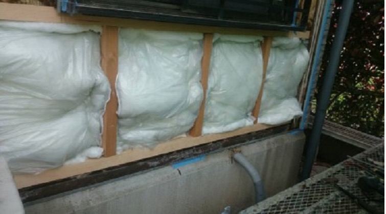 外壁凍害の補修事例