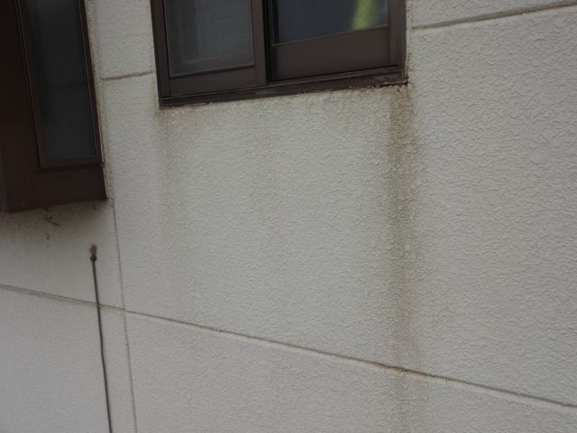 前橋市 外壁塗装工事 外壁雨だれ お客様の声 ミヤケン
