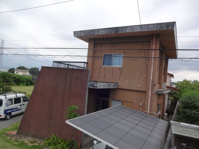 前橋市 外壁塗装工事 外壁クラック お客様の声 ミヤケン
