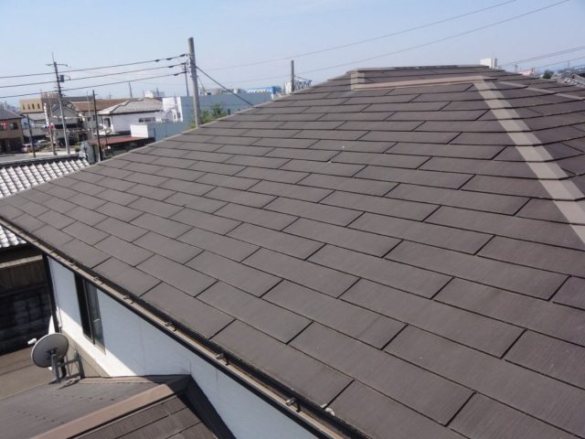 前橋市 屋根外壁塗装工事 屋根施工前写真 お客様の声 ミヤケン