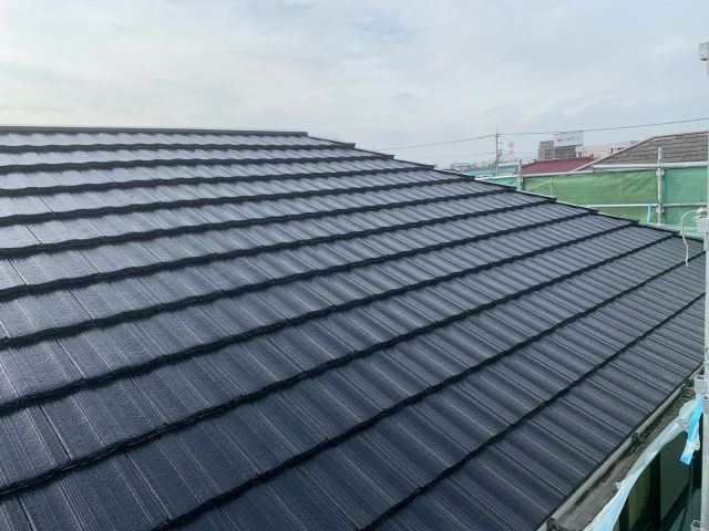 前橋市 屋根外壁塗装工事 屋根施工後 お客様の声 ミヤケン