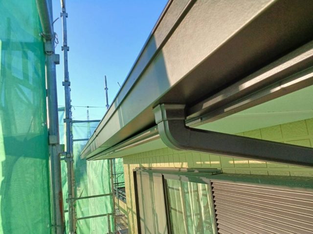 高崎市 屋根外壁塗装工事 雨樋完了 お客様の声 ミヤケン