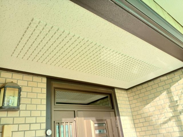 高崎市 屋根外壁塗装工事 軒裏天井 お客様の声 ミヤケン