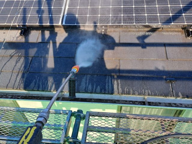 館林市 屋根外壁塗装工事 屋根高圧洗浄 お客様の声 ミヤケン