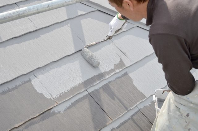 屋根塗装工事の基礎工程