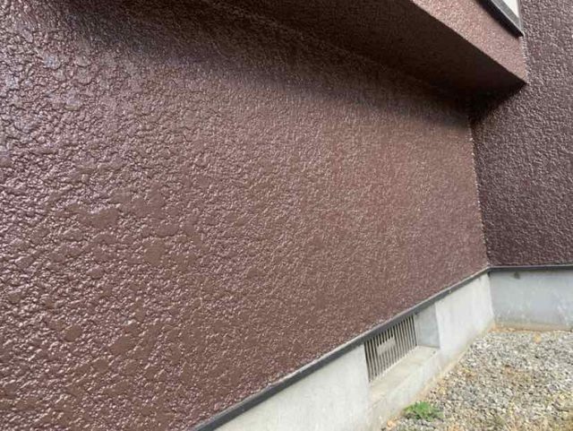 高崎市 屋根外壁塗装工事 モルタル外壁 1年点検 ミヤケン