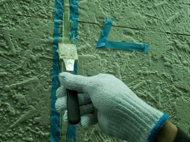 前橋市 屋根外壁塗装工事 コーキングへら押え お客様の声 ミヤケン