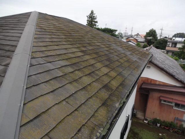 前橋市 屋根外壁塗装工事 屋根劣化症状 お客様の声 ミヤケン