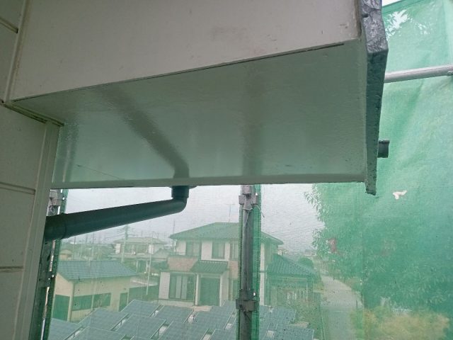 邑楽郡 屋根塗装工事 軒裏天井 お客様の声 ミヤケン