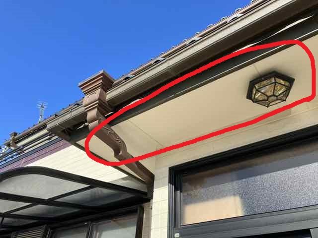 佐波郡 外壁塗装工事 軒裏天井の点検 3年点検 ミヤケン