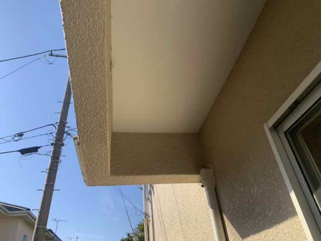 高崎市 屋根外壁塗装工事 軒裏天井 1年点検 ミヤケン
