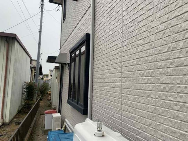 高崎市 屋根外壁塗装工事 サイディング外壁 3年点検 ミヤケン