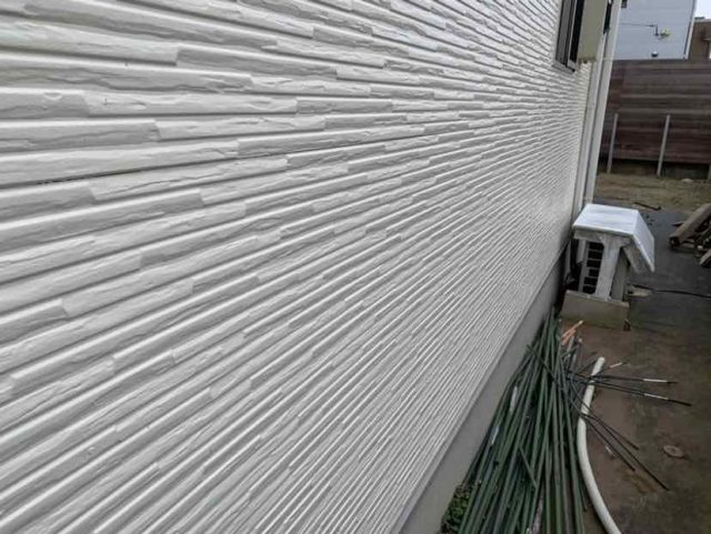 高崎市 外壁塗装工事 サイディング外壁 1年点検 ミヤケン