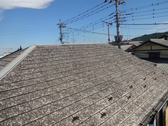 高崎市 屋根外壁塗装工事 屋根施工前写真 お客様の声 ミヤケン