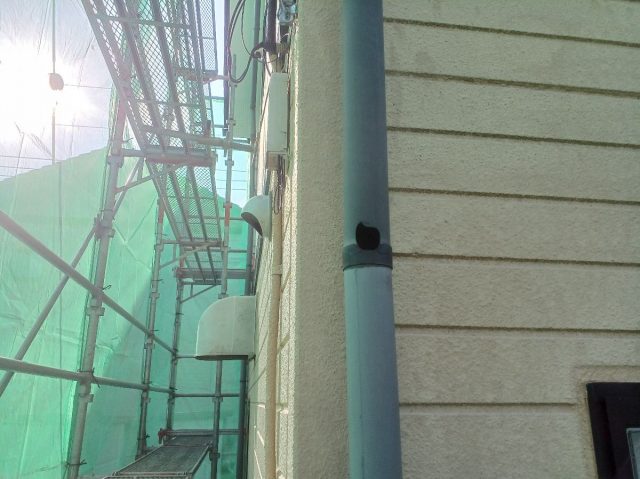 藤岡市 外壁塗装工事 雨樋破損 お客様の声 ミヤケン