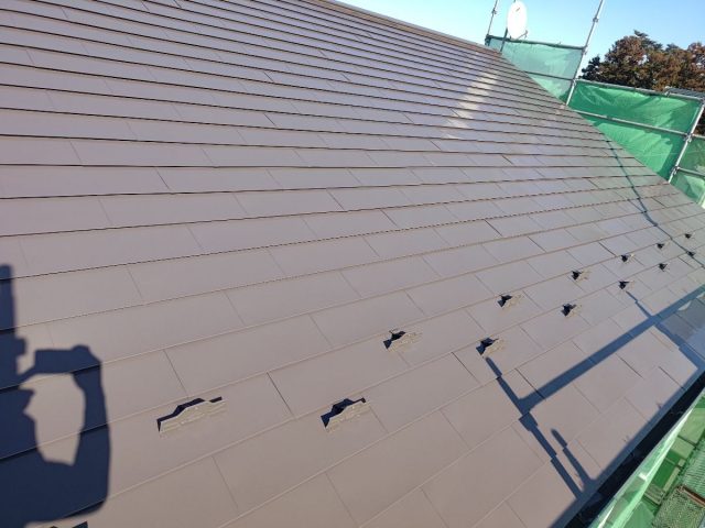 高崎市 屋根外壁塗装工事 屋根施工後 お客様の声 ミヤケン