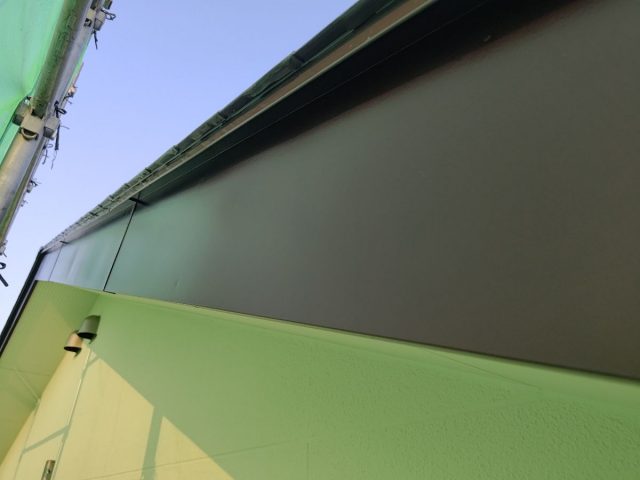 高崎市 屋根外壁塗装工事 破風板 お客様の声 ミヤケン