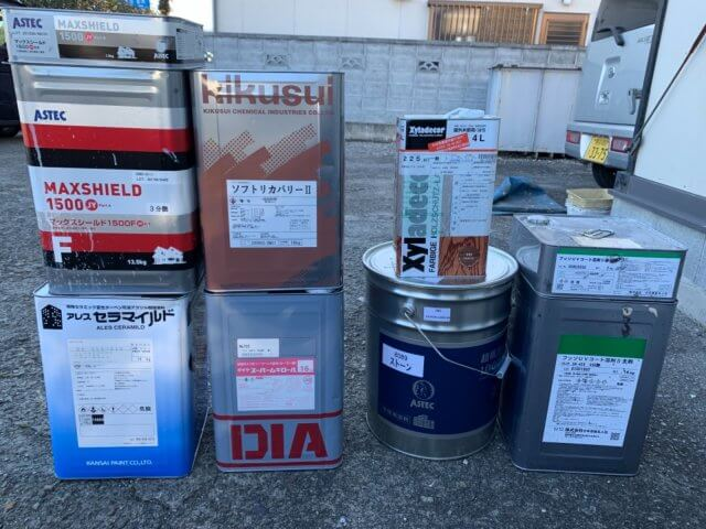 自然塗料の種類