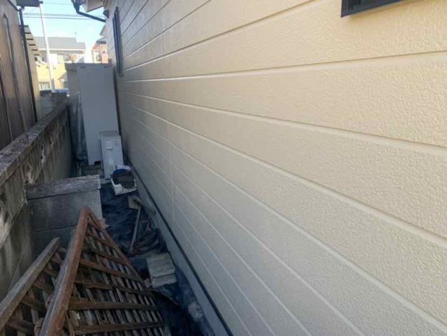 高崎市 屋根外壁塗装工事 サイディング外壁 1年点検 ミヤケン