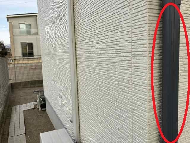 前橋市 外壁塗装工事 雨樋 1年点検 ミヤケン