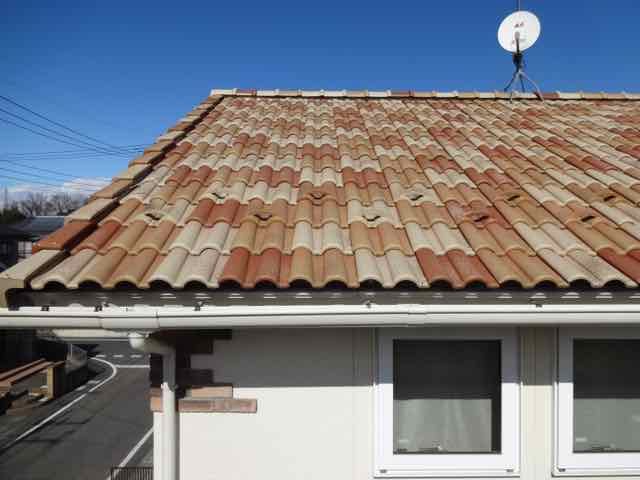 太田市 外壁塗装工事 瓦の点検 5年点検 ミヤケン