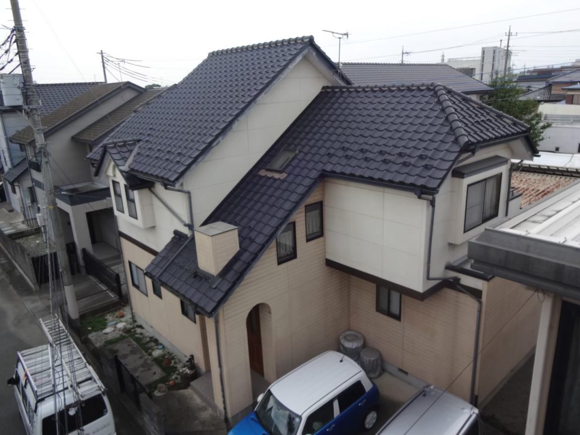 藤岡市 外壁塗装工事 施工前 お客様の声 ミヤケン