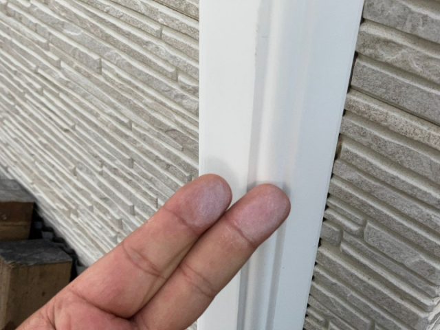 高崎市 屋根外壁塗装工事 雨樋チョーキング現象 お客様の声 ミヤケン