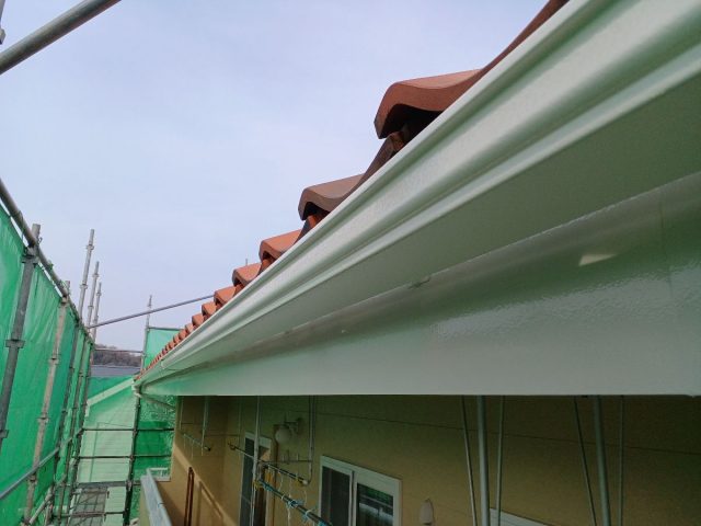 甘楽郡 屋根外壁塗装工事 雨樋完了 お客様の声 ミヤケン